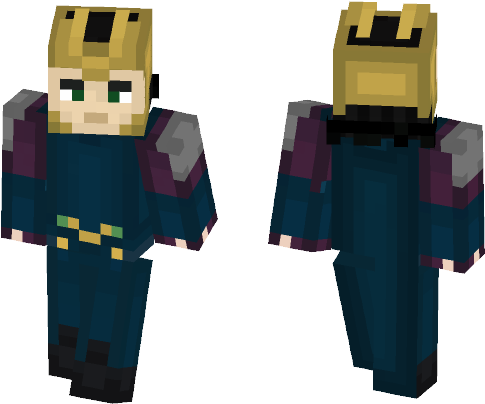 Loki Thor Ragnarok - Lil Uzi Vert Minecraft Skin (584x497), Png Download