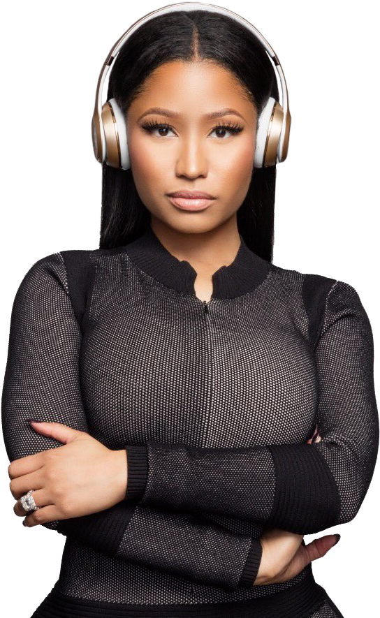 Nicki Minaj Png Clipart - Tasha Cobbs Ft Nicki Minaj (580x894), Png Download
