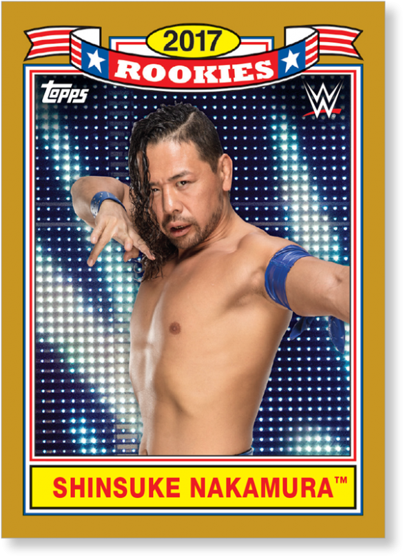 2018 Topps Wwe Heritage Shinsuke Nakamura - 2018 Topps Wwe Heritage (1440x975), Png Download
