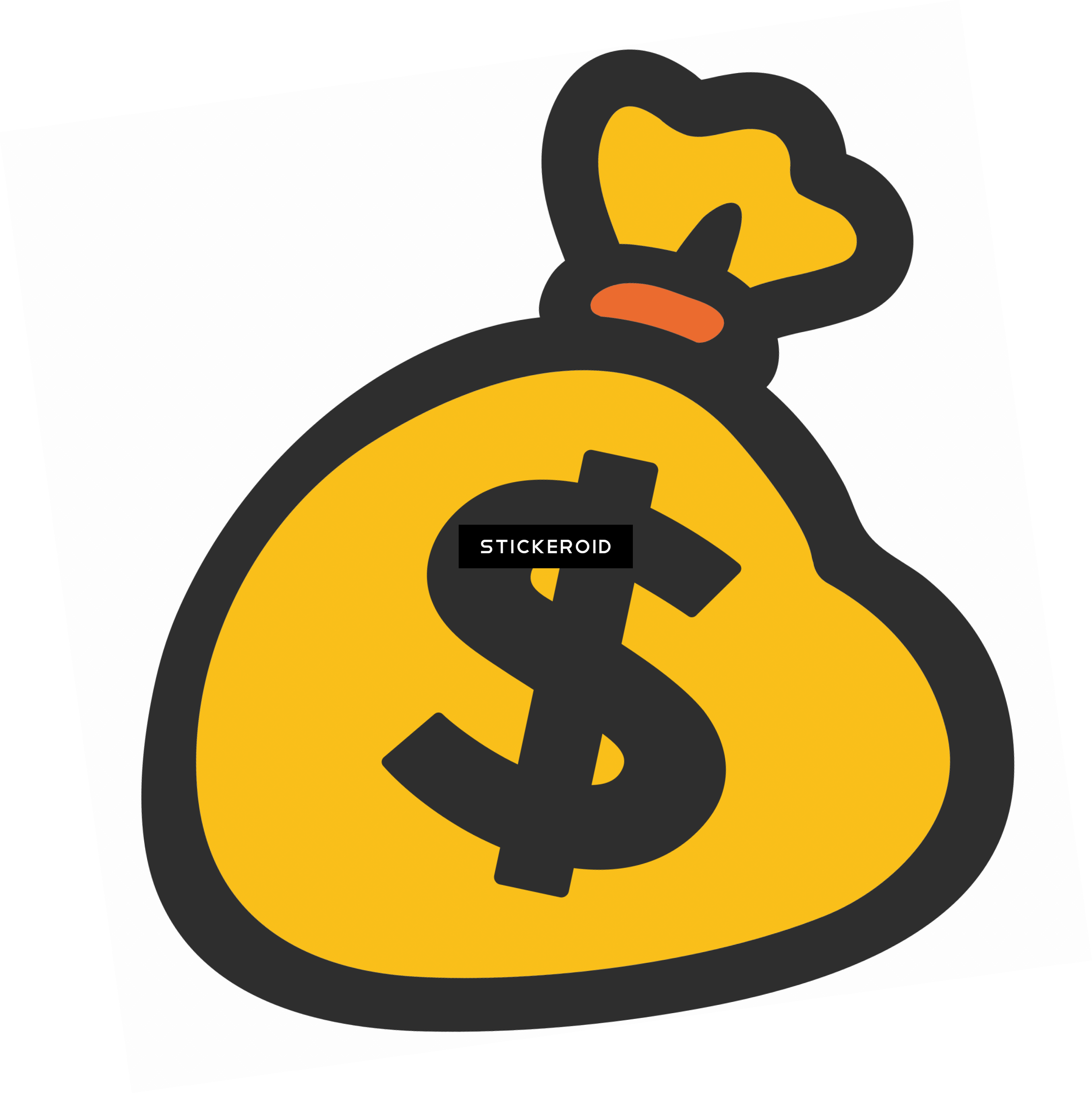 Emoji Bag Of Cash - Money Bag Emoji Gif (2257x2258), Png Download