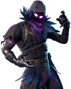 Battle Royale - Fortnite Raven Skin Png (559x300), Png Download