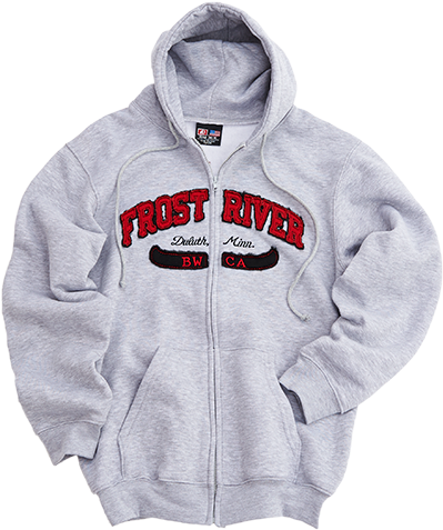 Frost River Zip Hoodie - Hoodie (500x500), Png Download