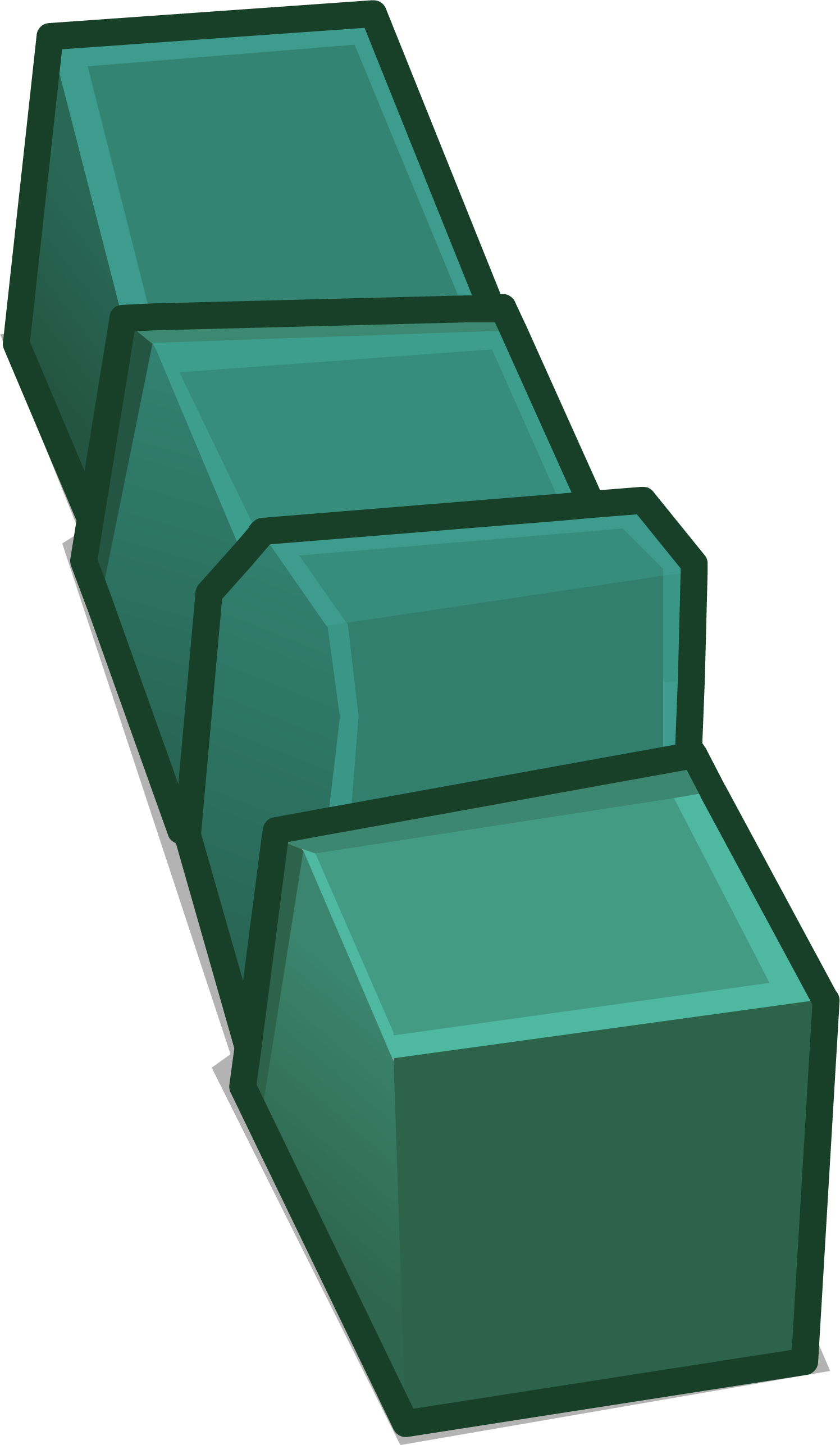 Stone Wall Sprite 008 - Stairs (1496x2573), Png Download