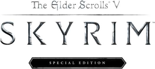 News40516 17976-journey Back To Tamriel In Skyrim Special - Elder Scrolls Skyrim Logo (600x304), Png Download