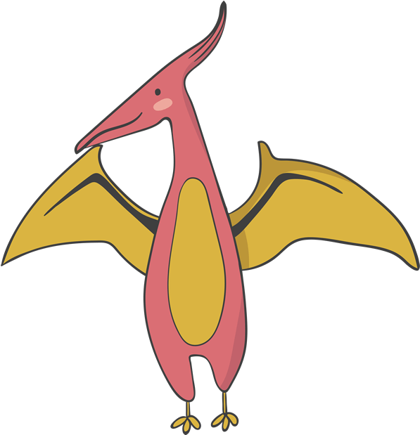 Pterodactyl - Dinosaurier-geburtstags-party Einladung (618x618), Png Download