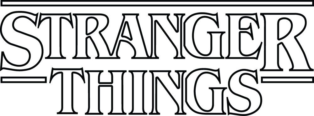 Co Stars Co Occurrence - Stranger Things White Logo (1000x371), Png Download