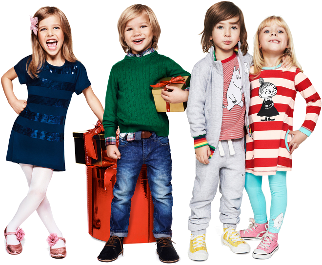 Kidswear - Kids Fashion Png (680x554), Png Download