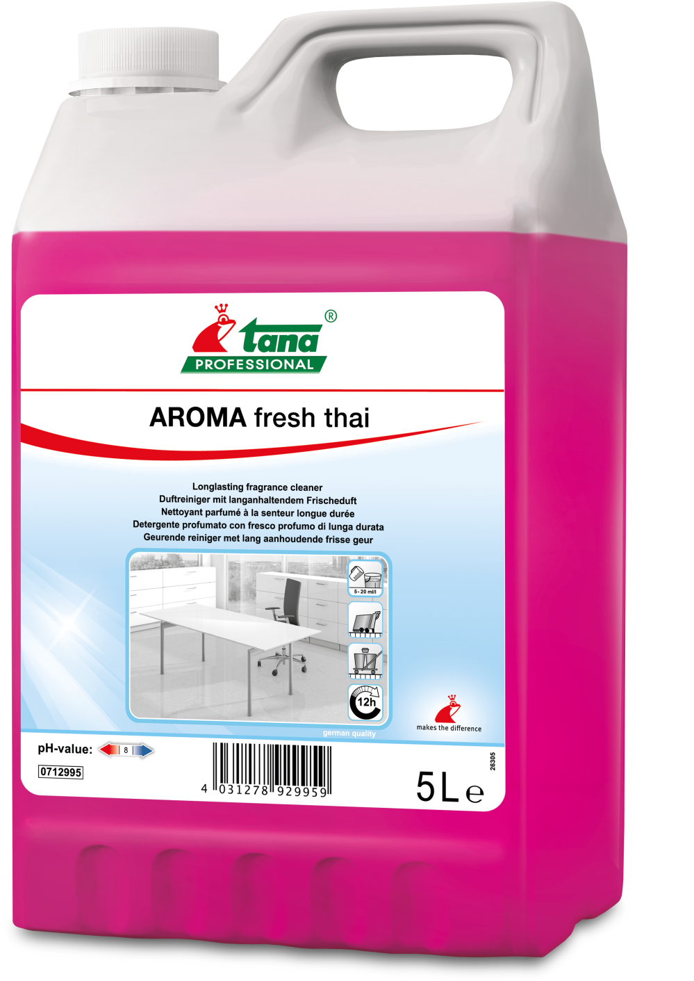 Kanister Aroma Fresh Thai 5l Web Image W1266 Hx - Tana Aroma Fresh (1266x1561), Png Download