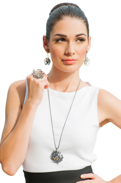 Silver Jewelry - The Simple Complexity (399x600), Png Download