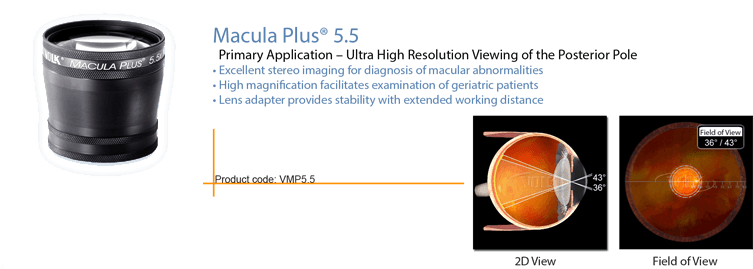 Macula Plus® - Volk Superfield (758x297), Png Download