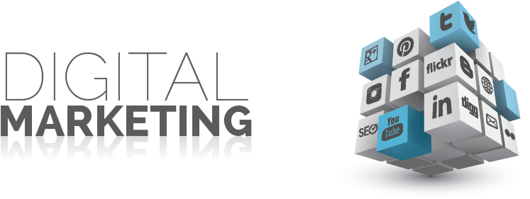 Advantages And Disadvantages Of Digital Marketing Essay - Digital Marketing Png Logo (1060x300), Png Download