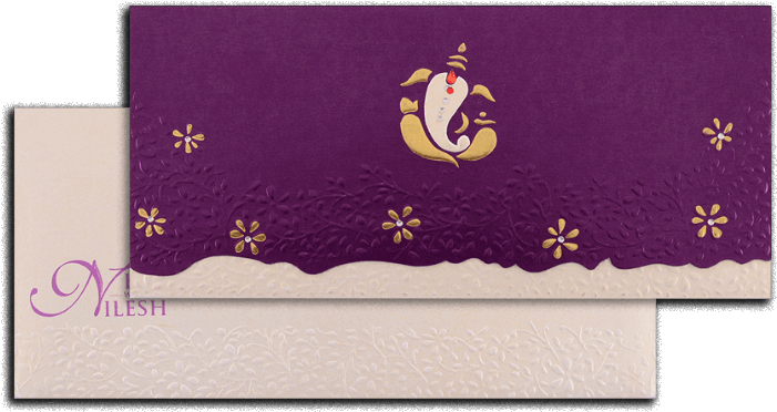 Hindu Wedding Cards - Wallet (700x700), Png Download