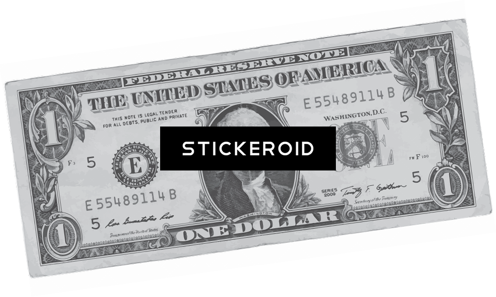 Indian Rupee Banknote - Elmo One Dollar Bill (1016x608), Png Download