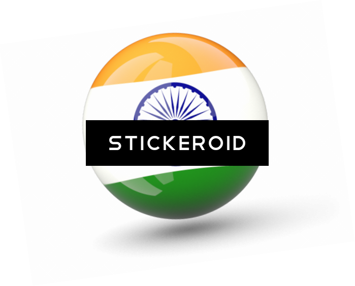 India Flag - Circle (699x564), Png Download