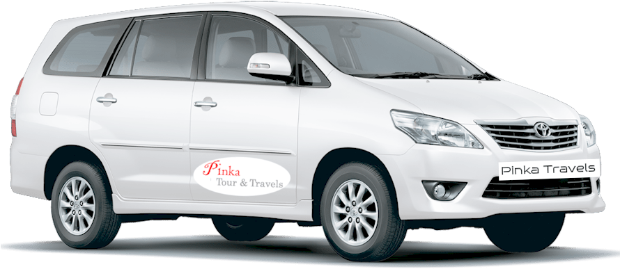 Toyota Innova Car Hire - Innova Car White Png (900x600), Png Download