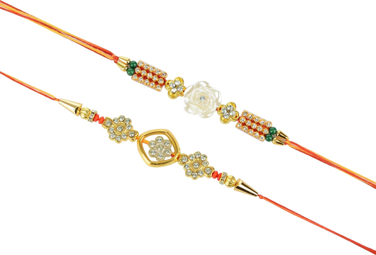 Rakhi Pic Bandhan Holidays Raksha - Design (530x360), Png Download