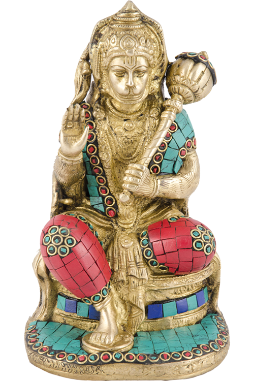 Lord Hanuman Big - Inch (500x750), Png Download