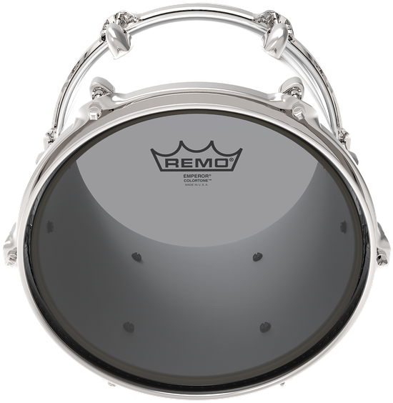 Emperor® Colortone™ Smoke Image - Remo Emperor White Suede (600x600), Png Download