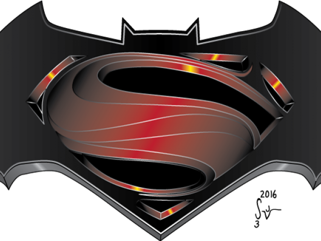 Batman Vs Superman Logo Png - Batman V Superman: Dawn Of Justice (640x480), Png Download
