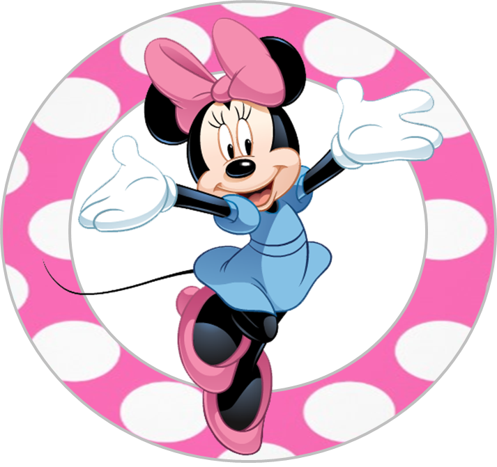 Download Minnie Mouse Png Clipart Minnie Mouse Mickey - Happy Birthday With Cartoon (713x671), Png Download