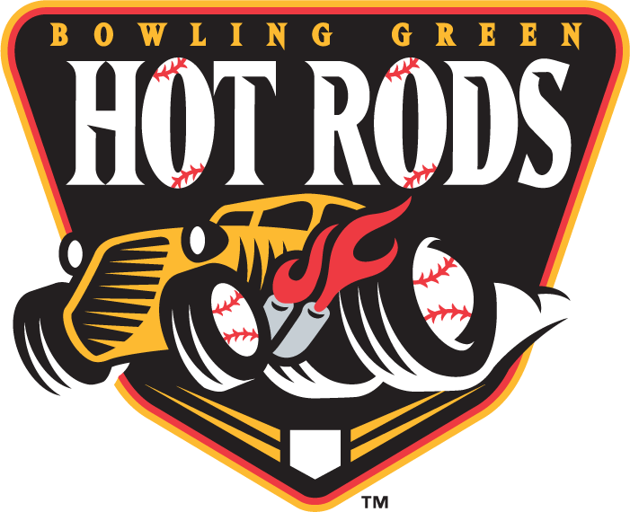 Bowling Green Hot Rods Primary Logo - Bowling Green Hot Rods Logo (701x570), Png Download