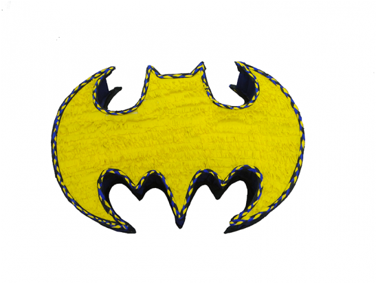 Piñata De Logo De Batman Peq - Piñata Batman Logo (546x624), Png Download