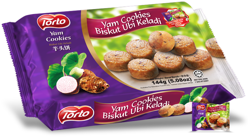 144g The Cookies Cottage Yam Cookies - Torto Yam Cookies (800x800), Png Download