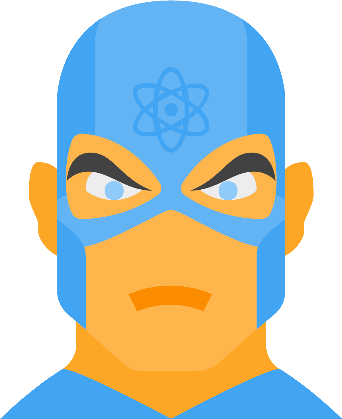 Atom Icon - Icon (1600x1600), Png Download