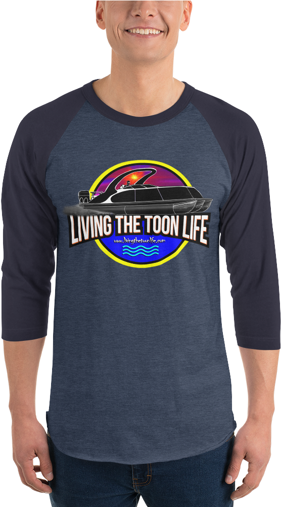 3/4 Sleeve Raglan Shirt - Shirt (1000x1000), Png Download