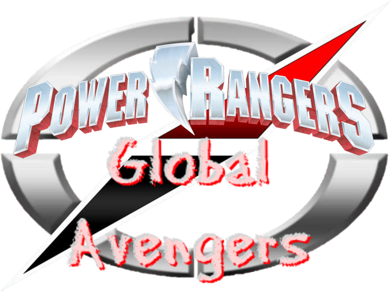 Global Avengers Logo - Power Rangers (851x625), Png Download