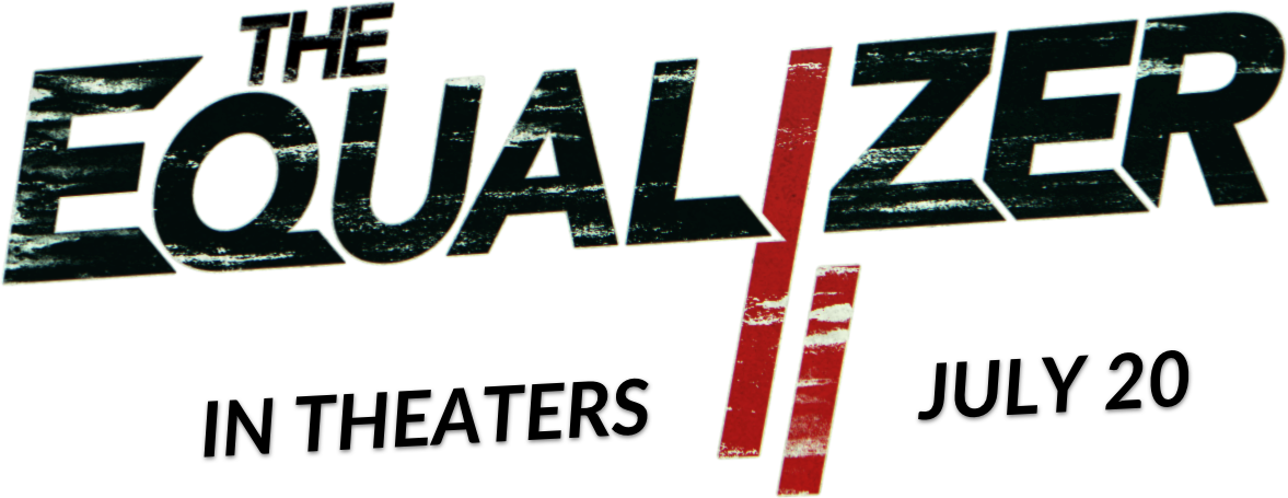Equalizer 2 Movie Logo Png (1177x455), Png Download