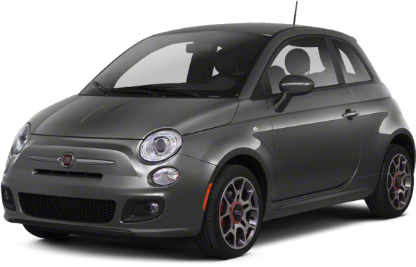 2012 Fiat 5002dr Hb Gucci *ltd Avail*pictures - 2014 Chevy Volt Black (640x480), Png Download