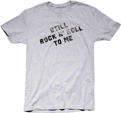 "still Rock And Roll To Me" Men's Gray Tee - It's Still Rock And Roll To Me (500x682), Png Download