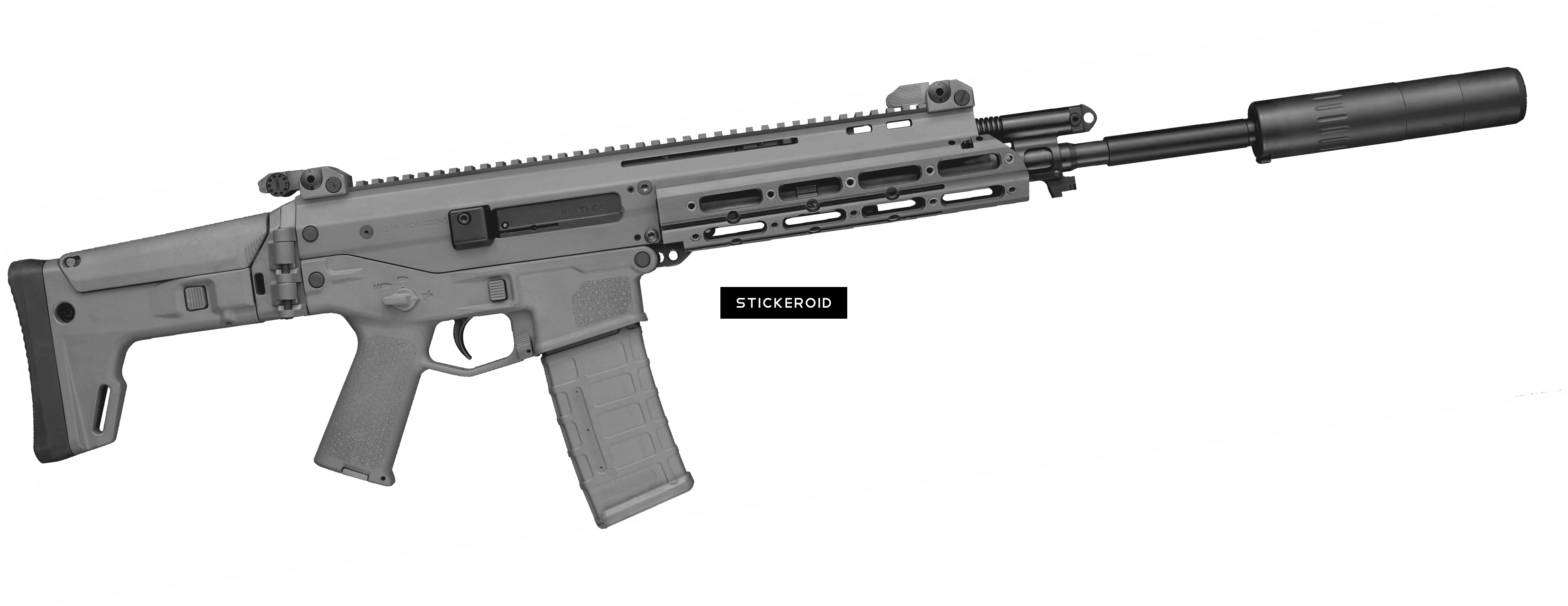 Vss Val Russian Assault Rifle - Sturmgewehr Com Nfa Market Board (4451x1721), Png Download