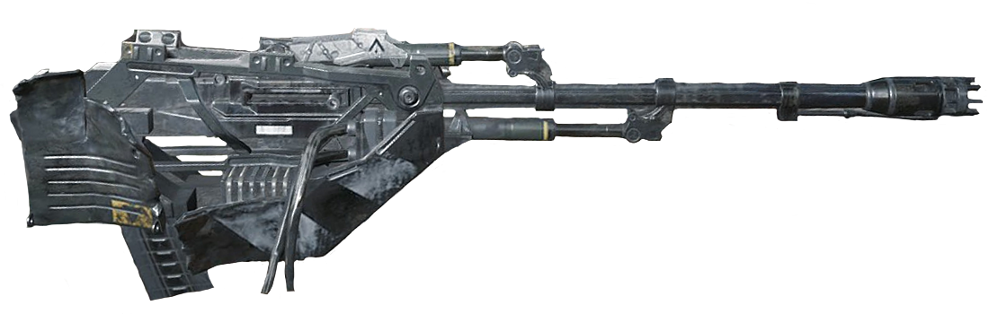 Png Black And White Cannon Transparent Oseram - Horizon Zero Dawn Gun (1100x350), Png Download