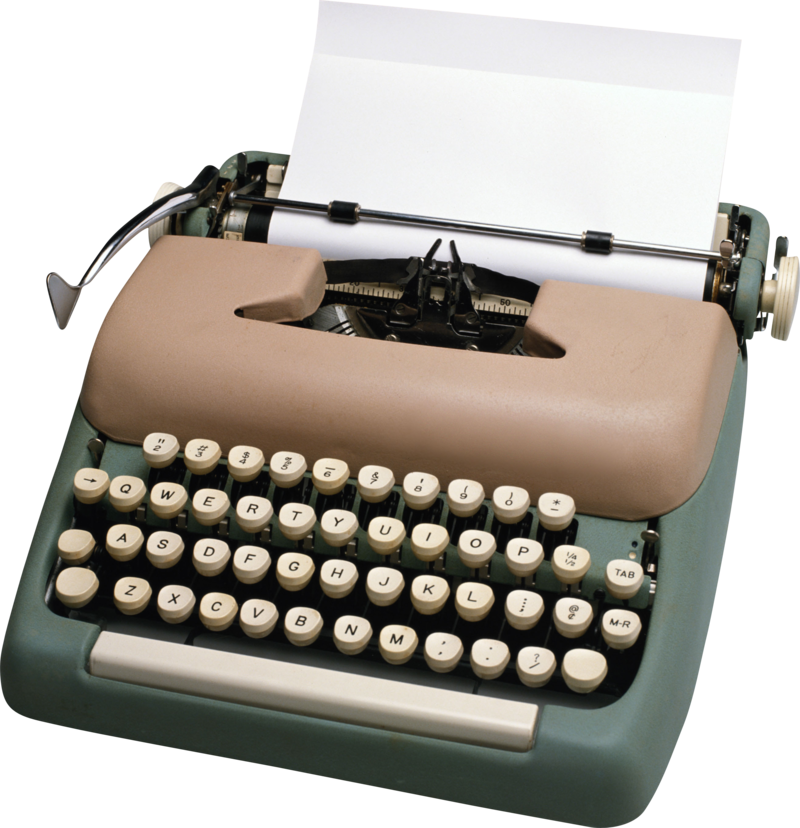 Typewriter Png, Download Png Image With Transparent - Дизайн Текста: Шрифт, Эффекты, Цвет (800x828), Png Download