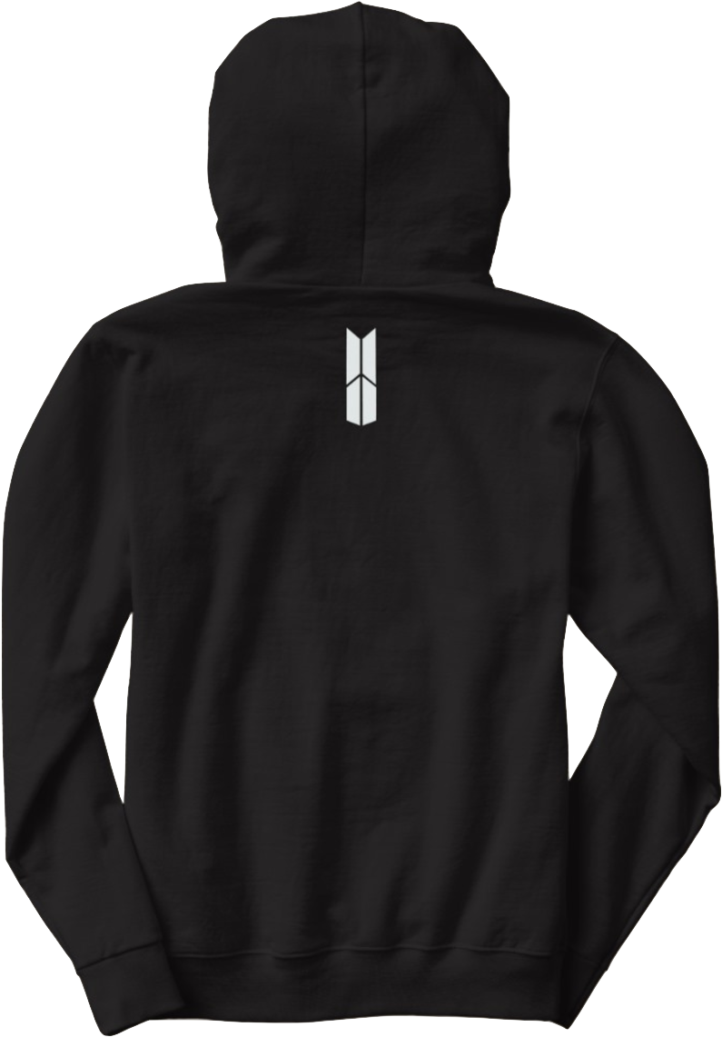 Hoodie Back Png - Sweat Hīpe Logo Blanc (1198x1198), Png Download