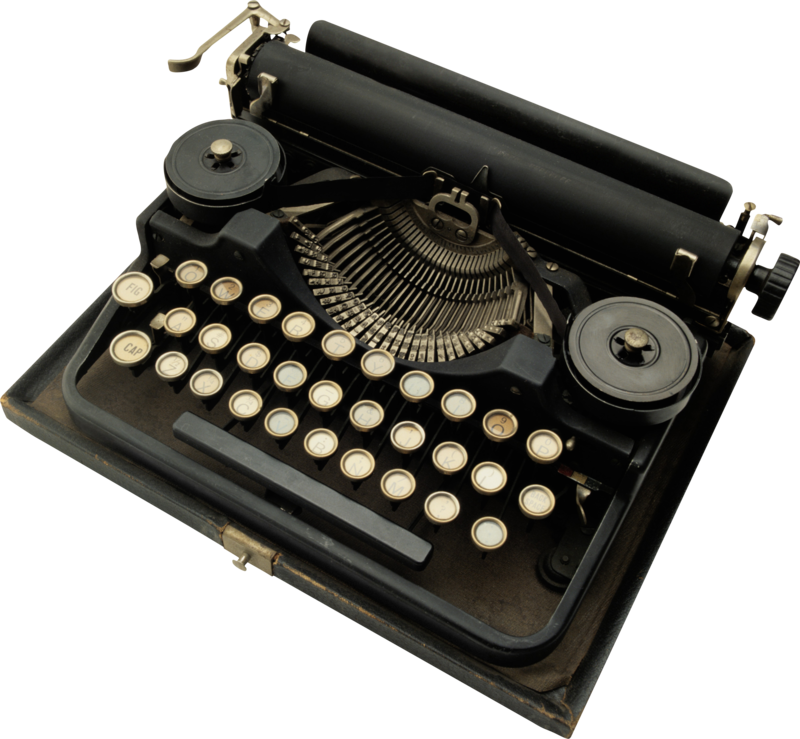 Typewriter Png, Download Png Image With Transparent - (0+) Высокий Блондин На Белой Лошади (800x739), Png Download