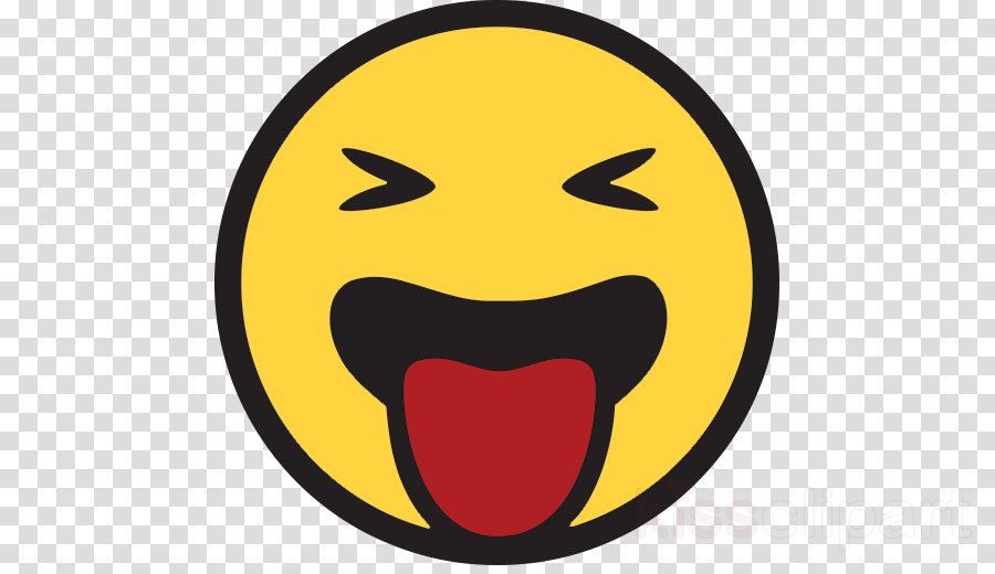 Eyes Closed Tongue Out Emoji Clipart Emoji Emoticon - Wrigley Field (900x520), Png Download