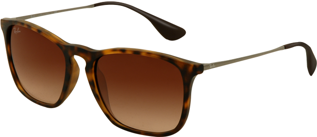 Ray Ban Degrade Brown - Ray Ban Occhiali Da Sole Tartarugati (1000x800), Png Download