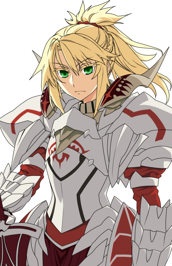 Mordred Saber Fate Grand - Mordred X Shirou (719x1112), Png Download