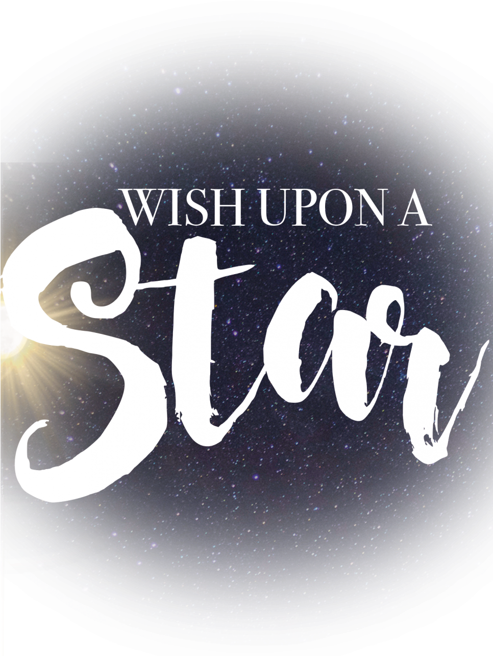 Wish Upon A Star Saturday 14th - Transparent Wish Upon A Star (965x1295), Png Download