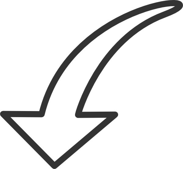 Arrow Down Svg Clip Arts 600 X 554 Px (600x554), Png Download