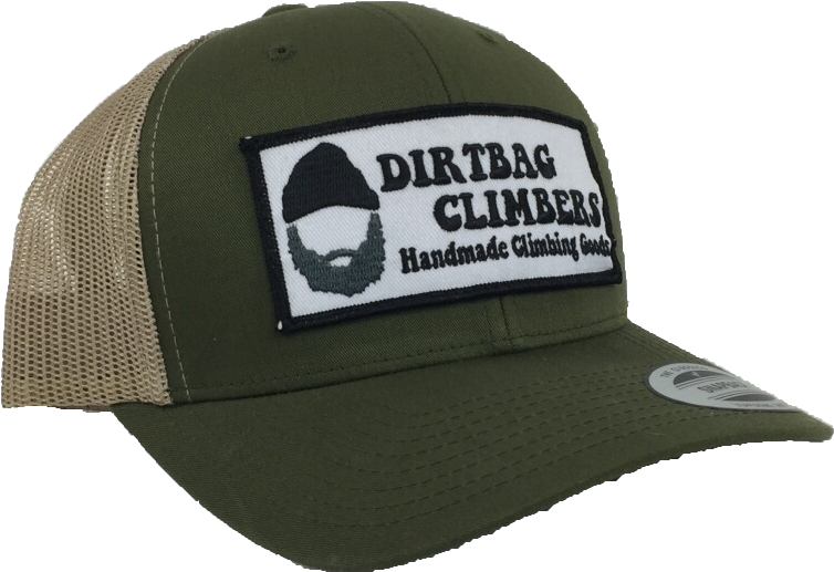 Dirtbag Logo Hat Green (768x768), Png Download