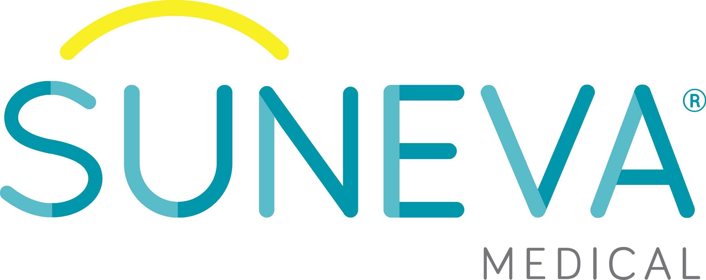 Suneva Medical - Suneva Medical Logo (2451x972), Png Download