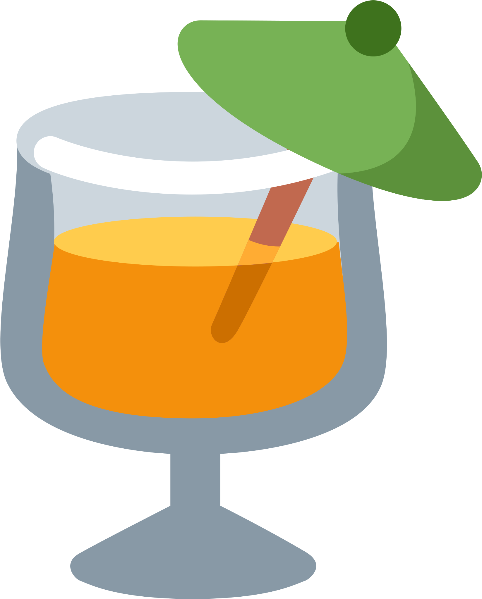 Tropical Drink Sticker By Twitterverified Account - Drink Emoji Twitter (2048x2048), Png Download
