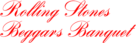 Rolling Stones 'beggars Banquet' - Rolling Stones Beggars Banquet Logo (600x600), Png Download