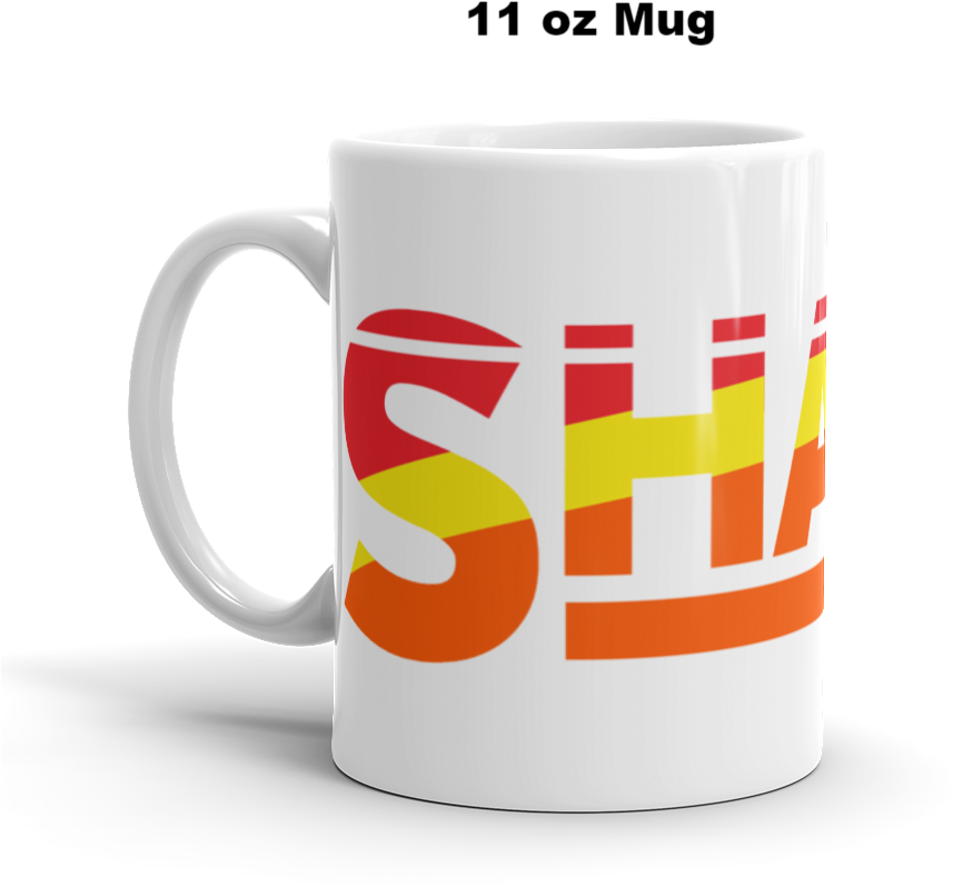 Shaka 11 Oz Or 15 Oz Coffee Mug - Mug (1000x1000), Png Download