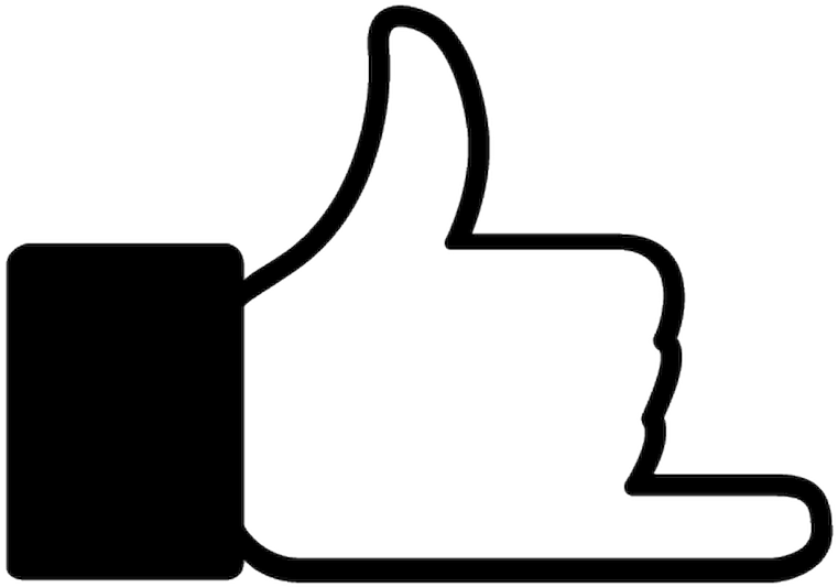 Facebook Hand Shaka Sign Decal - Non Mais Allo Quoi (800x800), Png Download