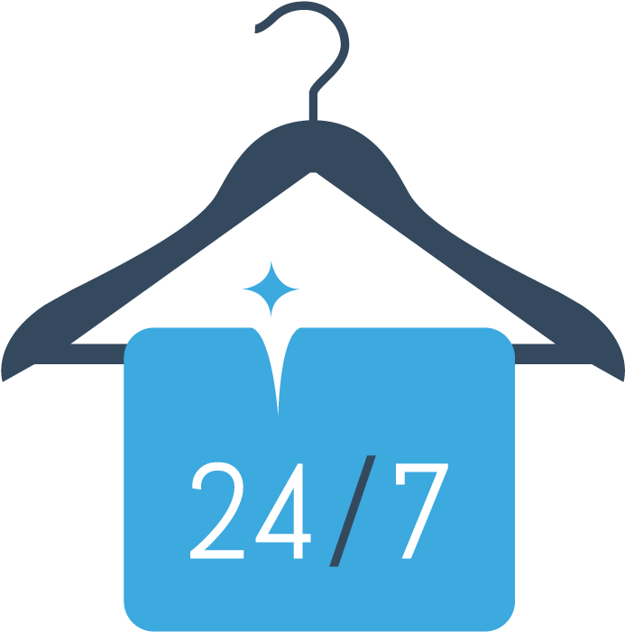 Zoom Into 24/7 Dry Cleaning And Laundry - Laundry (833x833), Png Download